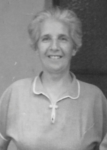 Retrato de mujer sonriente.