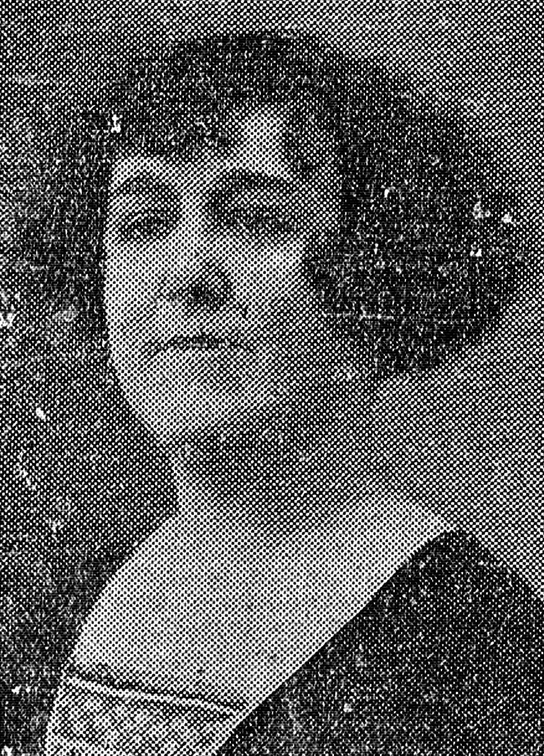 Retrato de mujer de tres cuartos.