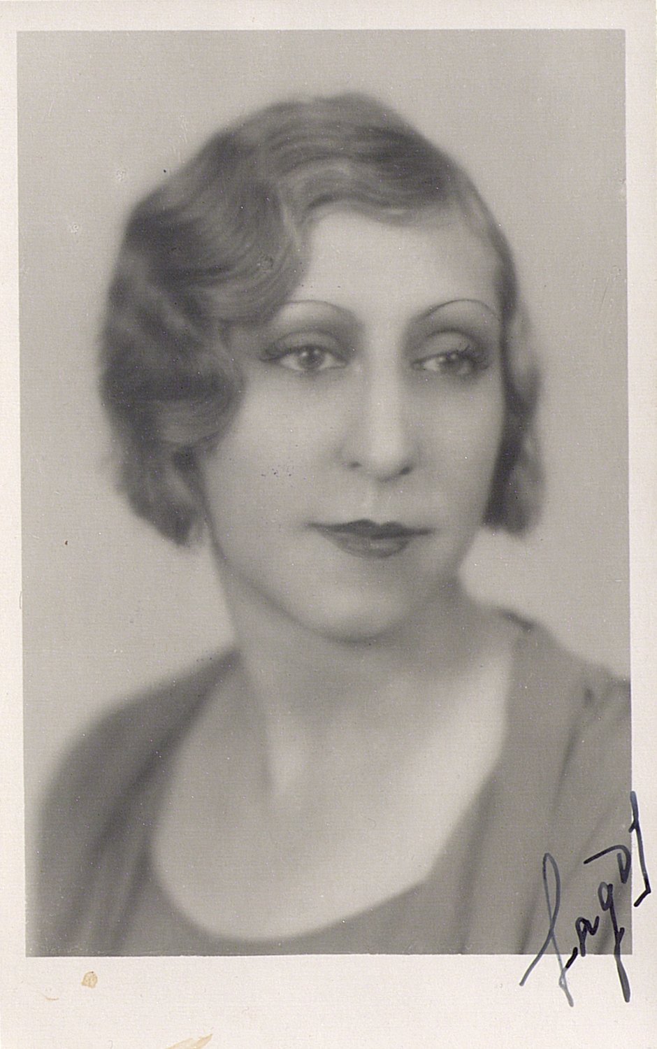 Retrato de una mujer.
