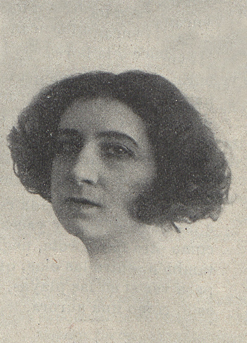 Retrato de mujer.