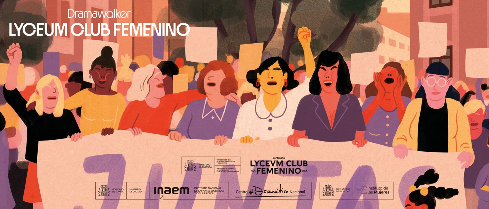 Banner del Dramawalker del Lyceum Club Femenino